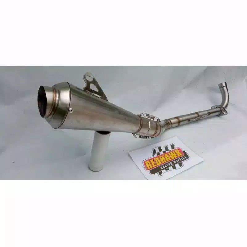 knalpot polos model Fantera all bebek jupter cage dll