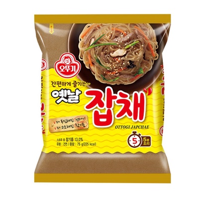 

Ottogi Japchae 75gr/ Japchae Instant / Noodle Japchae/ Import