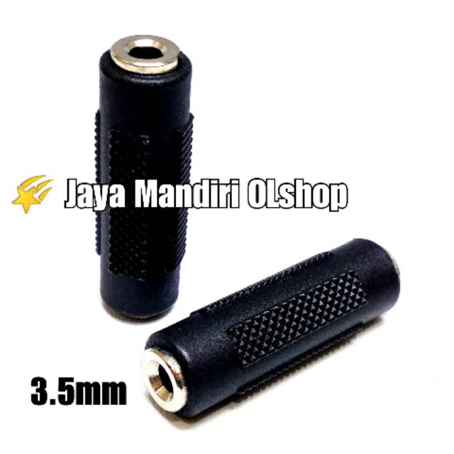 SAMBUNGAN JACK MINI STEREO 3.5mm /  I MINI STEREO