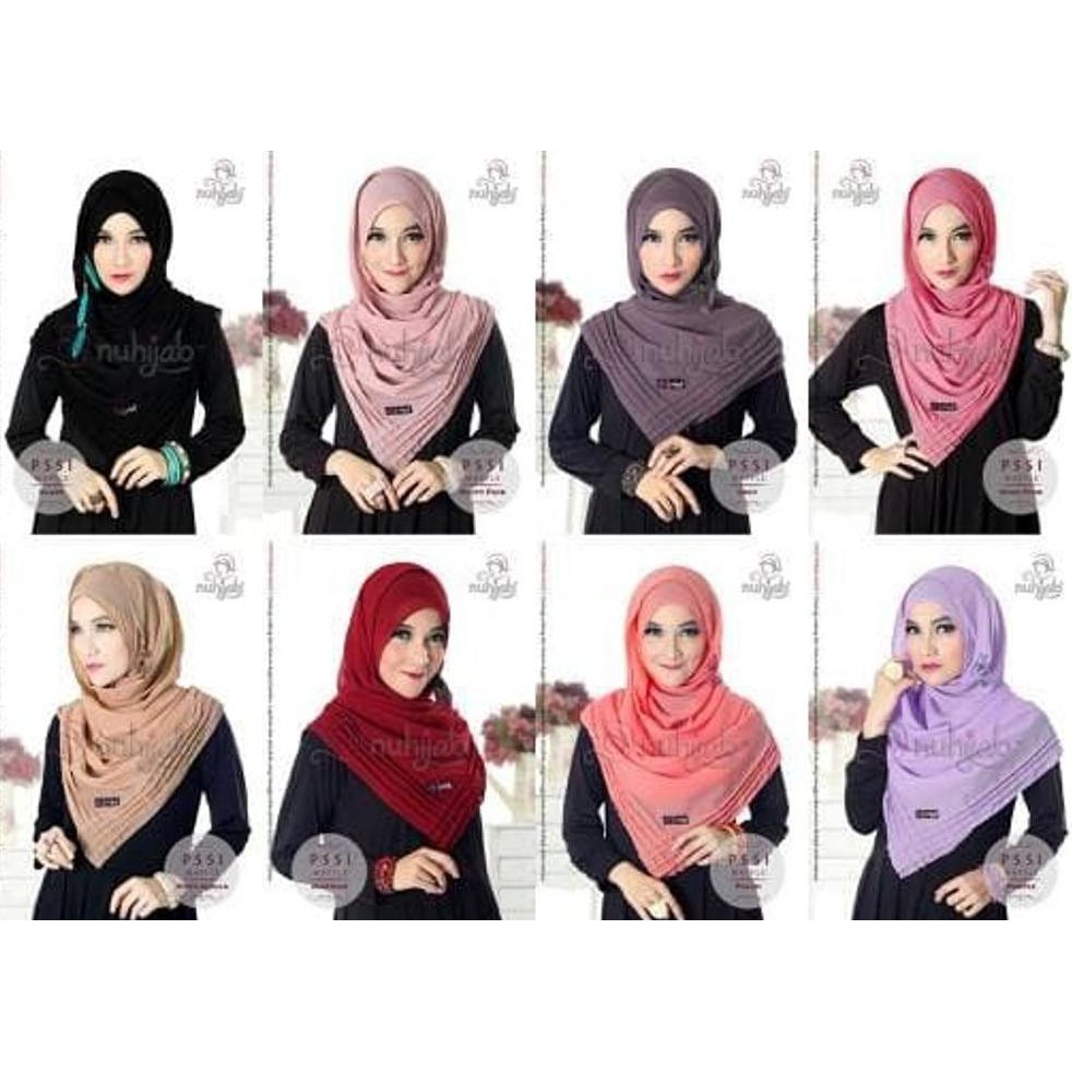 DISKON BIG PROMO NUHIJAB PSSI WAFFLE BUSANA MUSLIM ORIGINAL MUMER