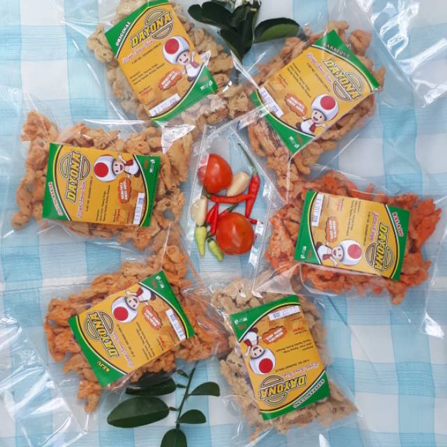 

Keripik Jamur Tiram/Jamur Crispy DAYONA 100gr