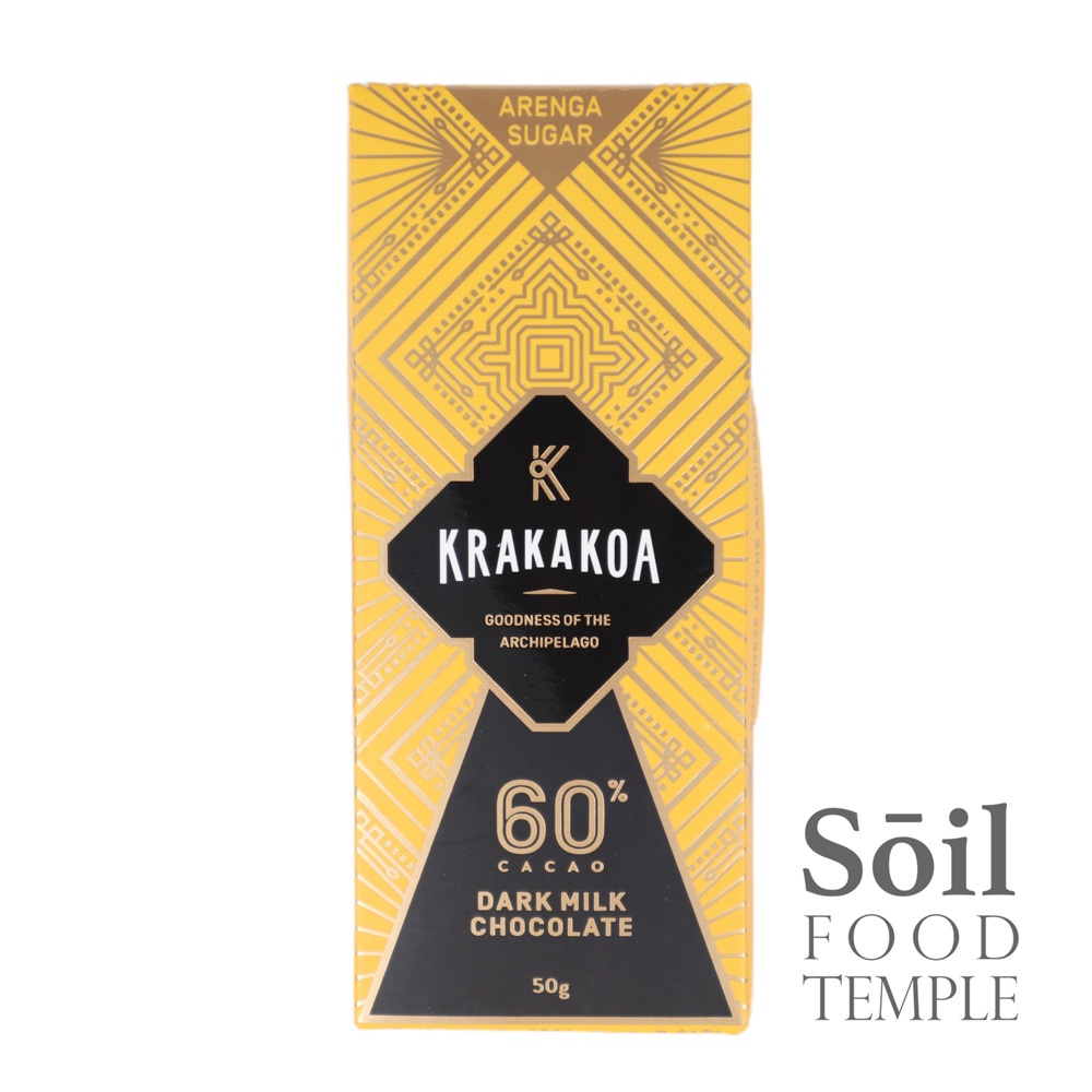 

Krakakoa 60% Dark Milk Chocolate / Krakakoa Cokelat 60% by Soil Food Temple