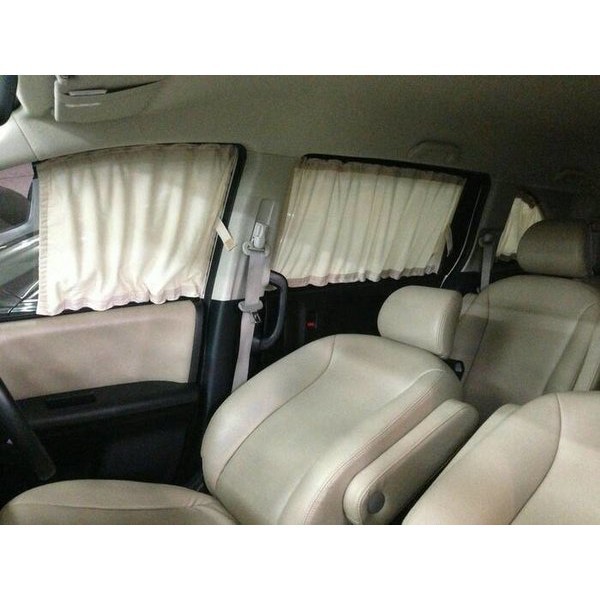 GORDEN JENDELA MOBIL TIRAI JENDELA MOBIL SUNSHIELD JENDELA MOBIL 2PCS - Krem