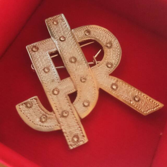 BROS NAMA GOLD LAPIS EMAS CUSTOM INISIAL DUA HURUF / NAMA DADA / GROSIR BROS