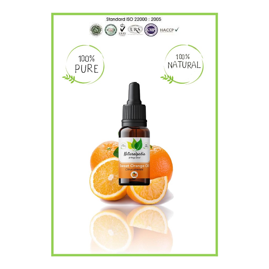 Pure Sweet Orange Essential Oil / Minyak Esensial Atsiri Jeruk Murni 10ml