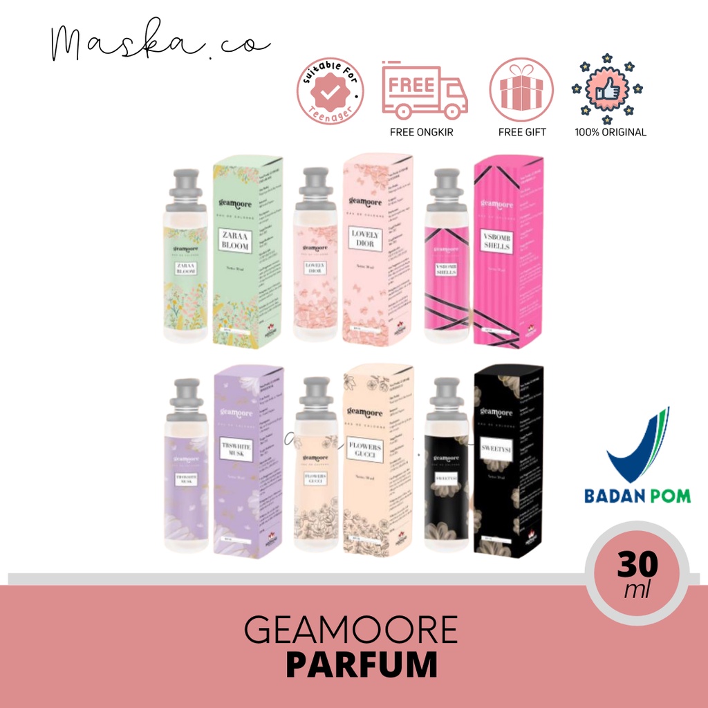 [SELLER RESMI] GEAMOORE INSPIRED PARFUM 30ML