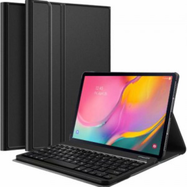 Slim Removable Keyboard Leather Case Casing Cover Samsung Galaxy Tab A 10.1 2019 T510 T515