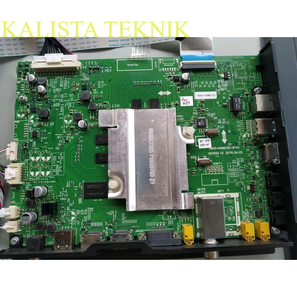 MB - MAINBOARD - MESIN TV LED PANASONIC TH 43DX400 G - 43 DX 400 G ori