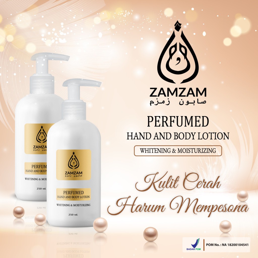 ZamZam perfumed Hand & Body lotion