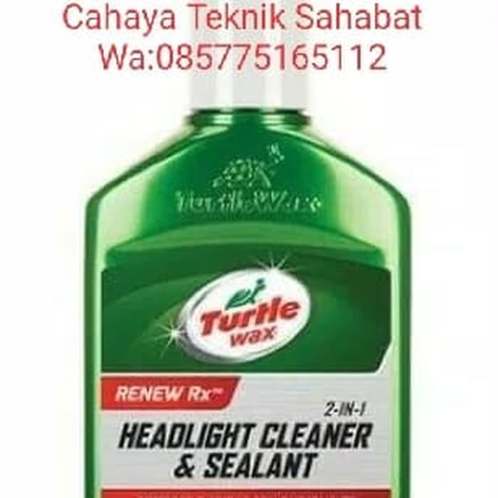 Turtle Wax HEADLIGHT CLEANER &amp; SEALANT