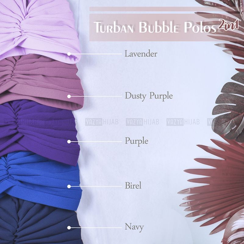 Turban Bubble Polos 2in1