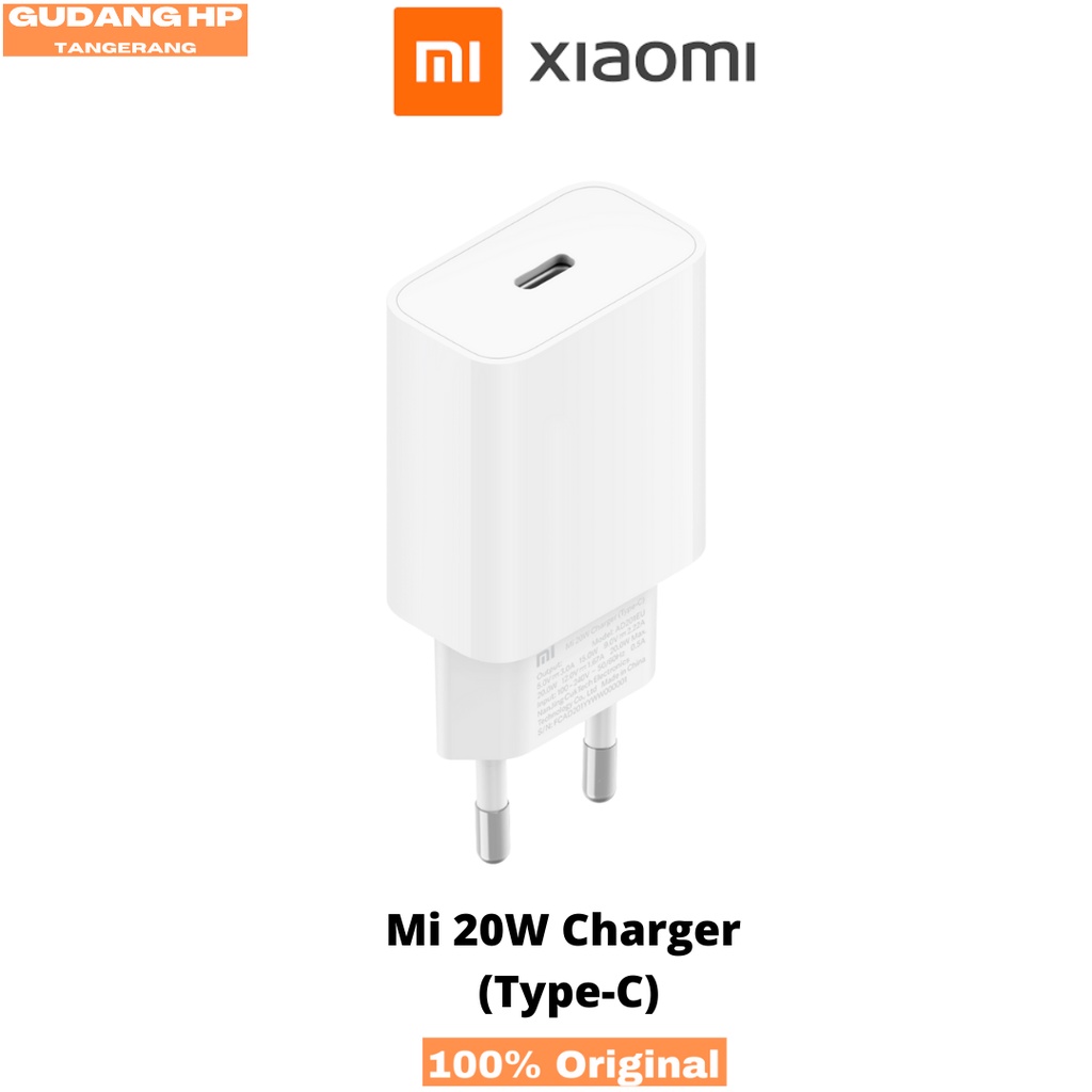 Xiaomi Mi Charger 20W (Type C), Mi Wall 33W dan Kabel Charger 1 Meter Garansi Resmi