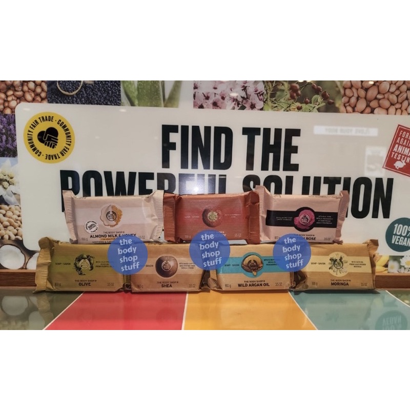 Jual The Body Shop Soap Bar 100gr Shopee Indonesia