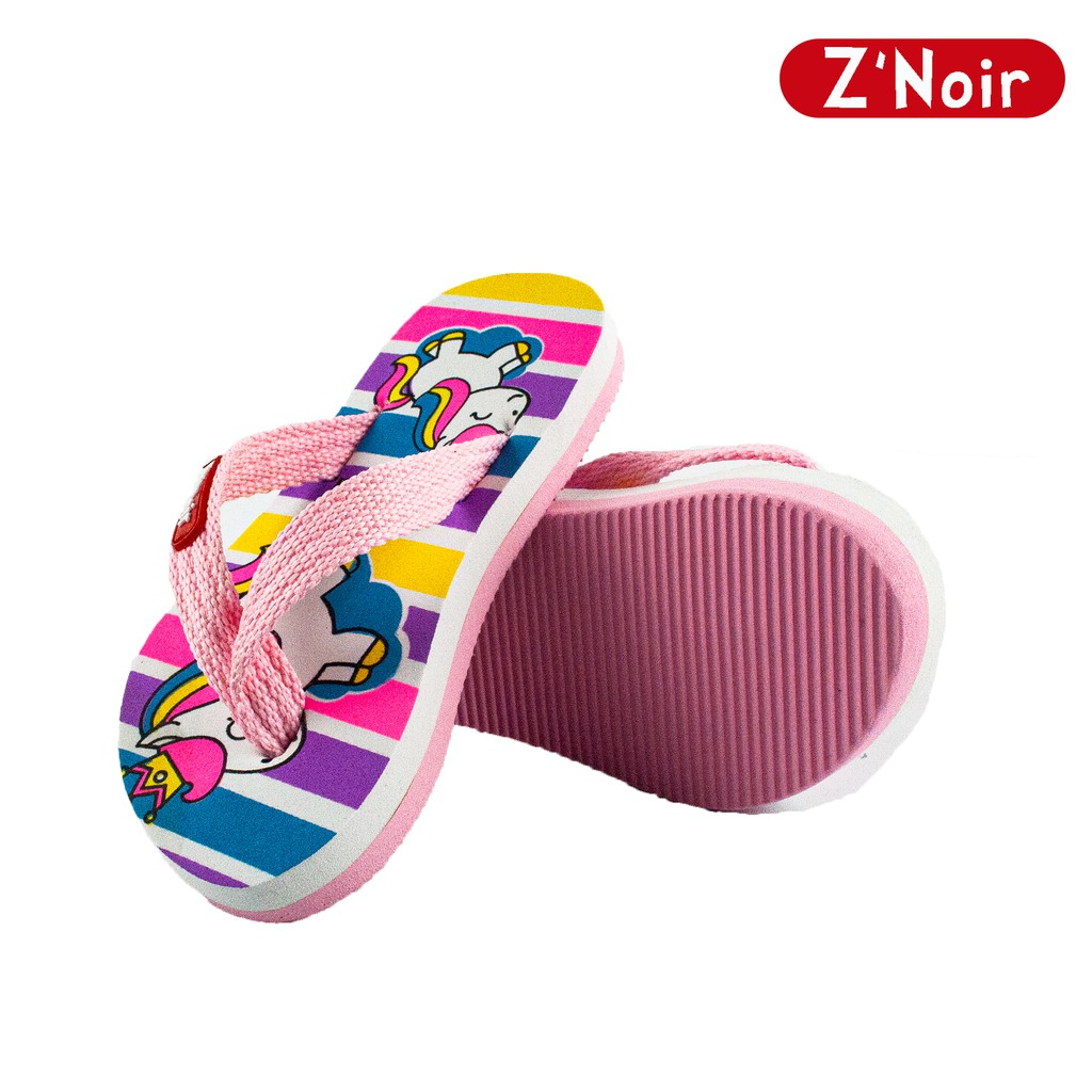 Sandal anak Znoir Teplek / Sandal Teplek Poni Lucu / Sandal Anaka Cewek