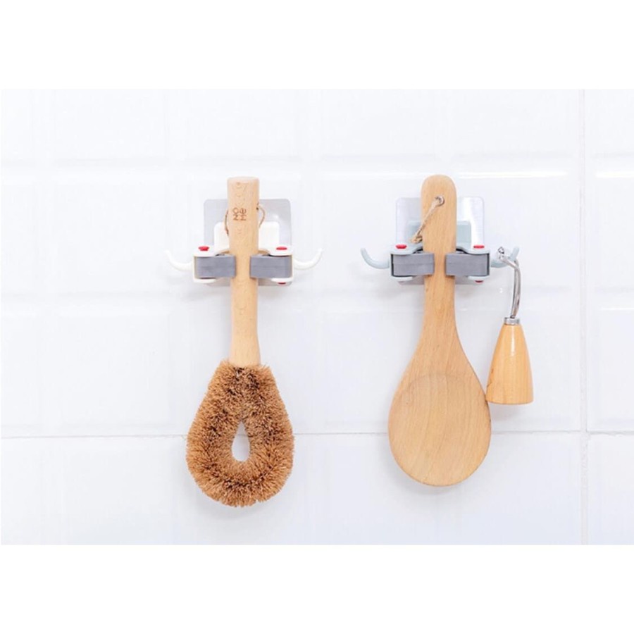 UNNISO - Gantungan Sapu / Hanger Mob / Magic Holder Broom and Mop Hanger