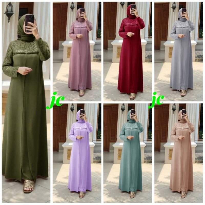 JCZR - Maxi Aulia / Maxi Wanita Model Terbaru / Maxi Muslim Kekinian