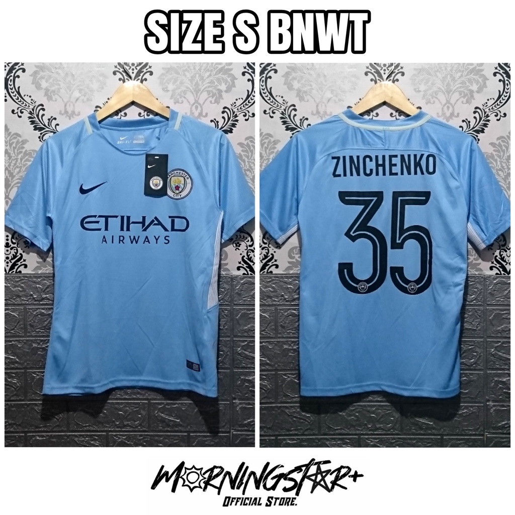 Jersey Manchester City Home 2017 / 2018 Retro GO Man