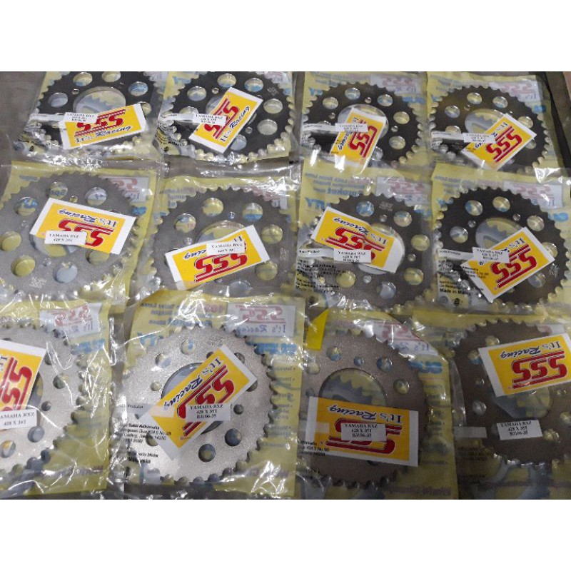 GEAR SSS BELAKANG 428 FORCE 1 - RXZ - VEGA R - RX KING - JUPITER Z - JUPITER MX  SIZE 32-39