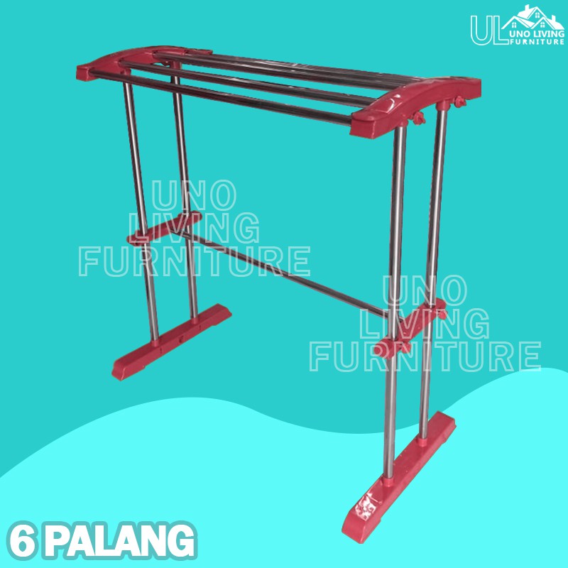 RAK/JEMURAN HANDUK DAN PAKAIAN JEMURAN STAINLESS TERMURAH CLOTHES RACK JEMURAN HANDUK BESI