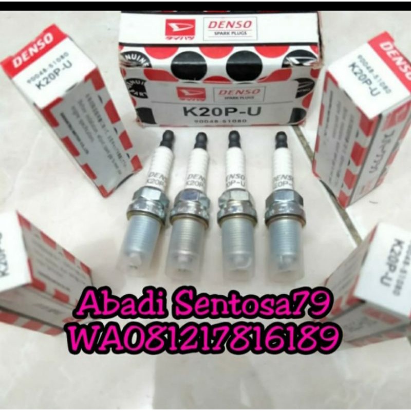 Busi toyota Avanza Non Vvti-Avanza lama Denso original 1pc