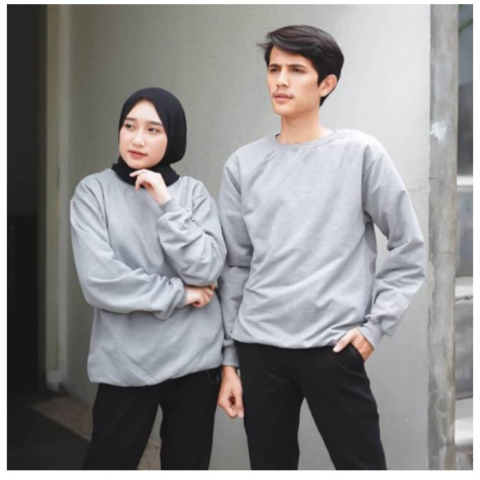SWEATER UNISEX BASIC POLOS TEBAL PREMIUM TERBARU,