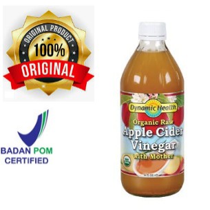 

Dynamic Health Organic Raw Apple Cider Vinegar With Mother 16fl.Oz