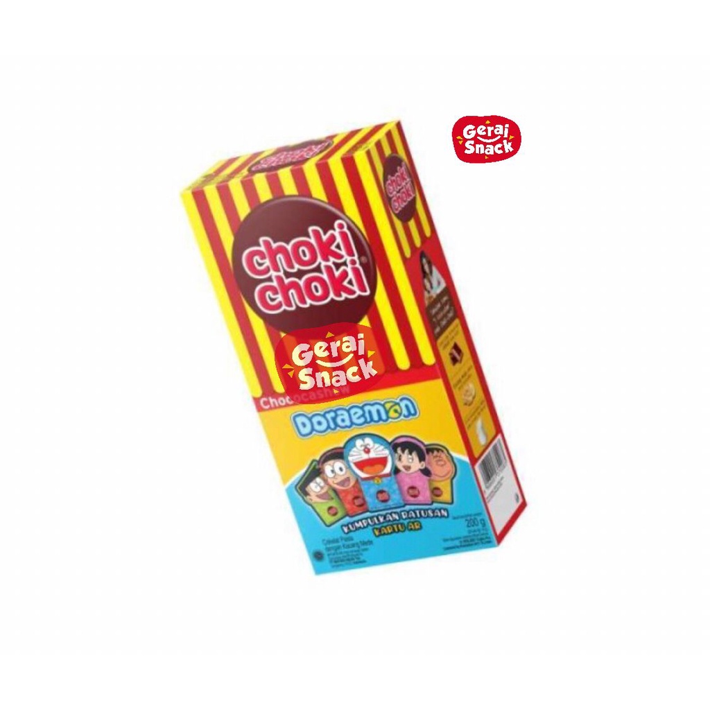 Choki Choki 1 BOX ChocoCashew Best Seller 20x10g