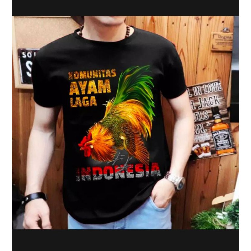 kaos komunitas ayam LAGA