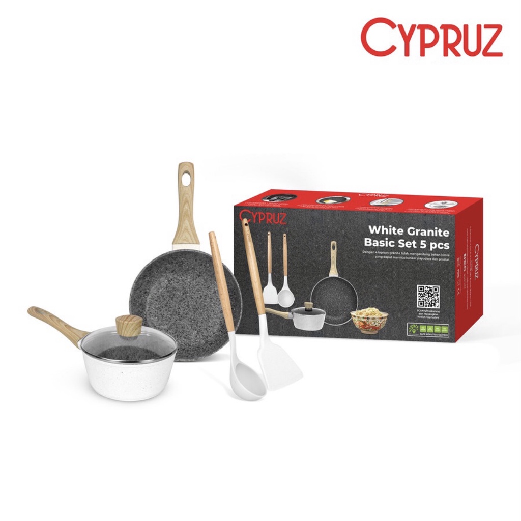 Basic Set White Granite Cypruz PI-0911