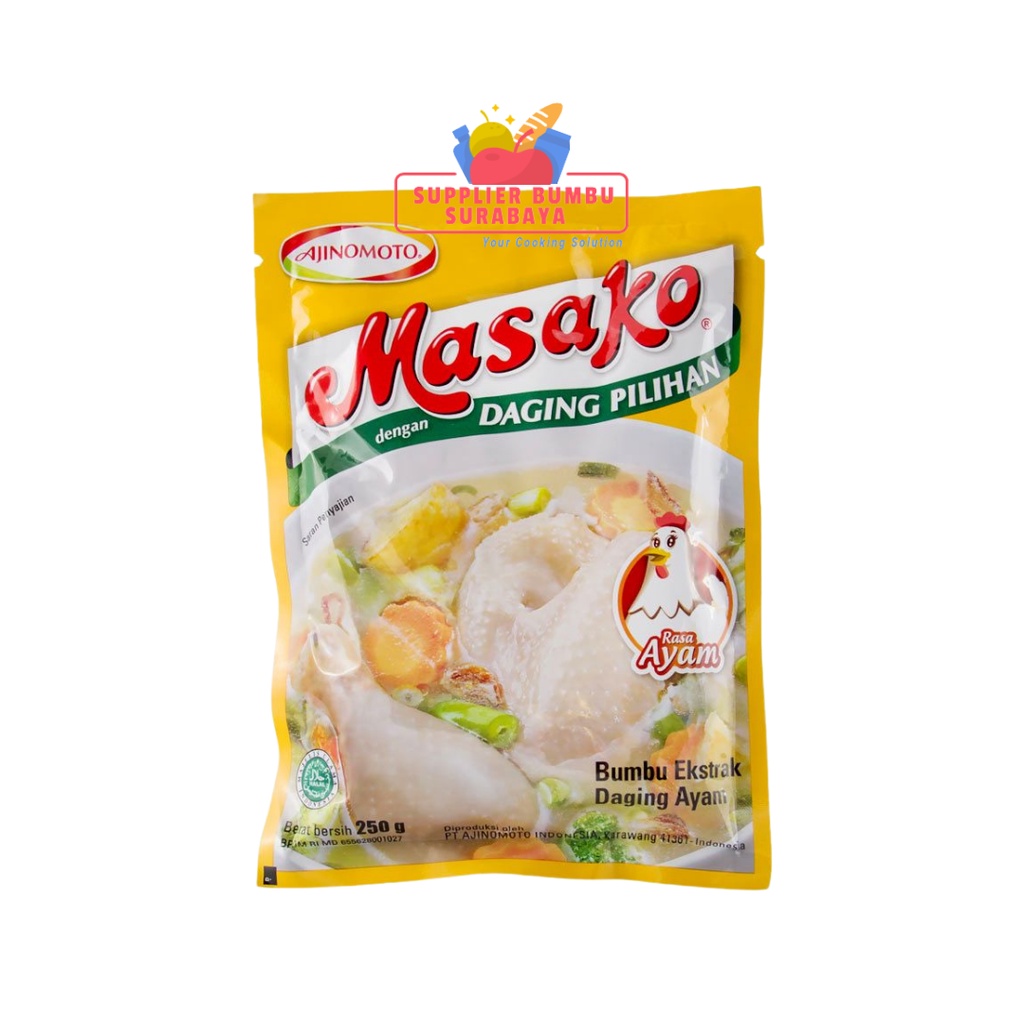 Masako Penyedap Rasa Ayam &amp; Sapi 250g