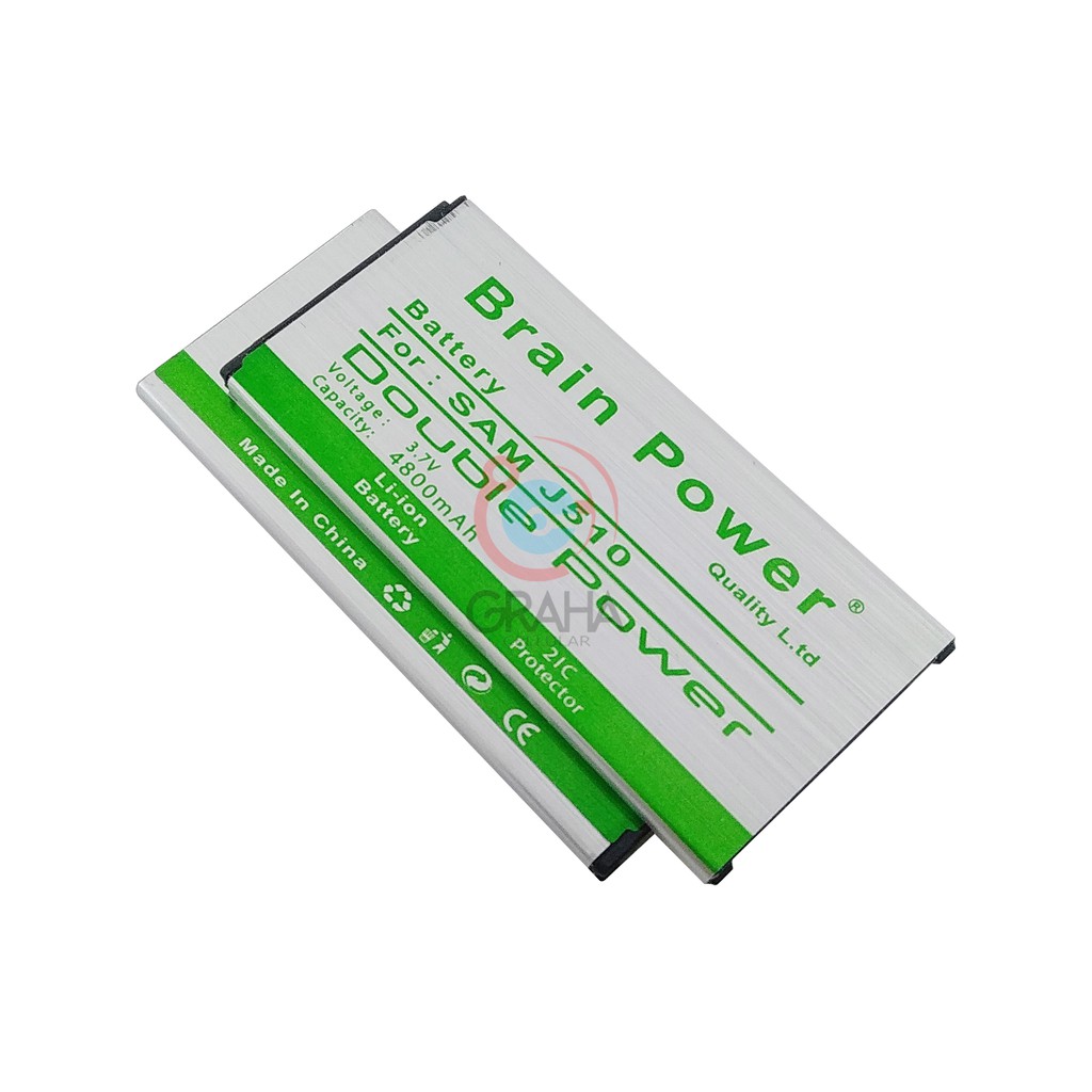 BATERAI / BATTERY / BATRE SAMSUNG J510 / J5 2016 DOUBLE IC BRAIN POWER