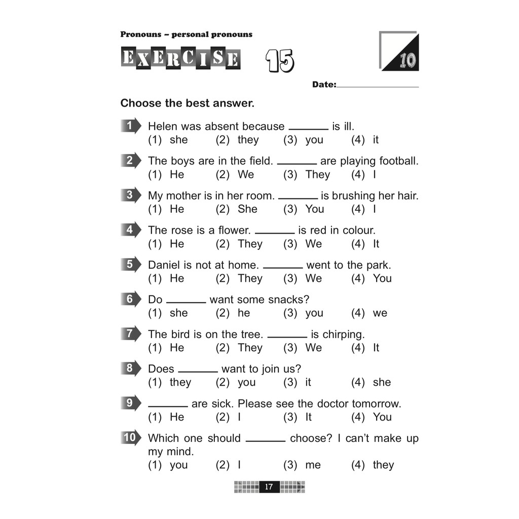 Grammar : Basic Grammar For Primary-3