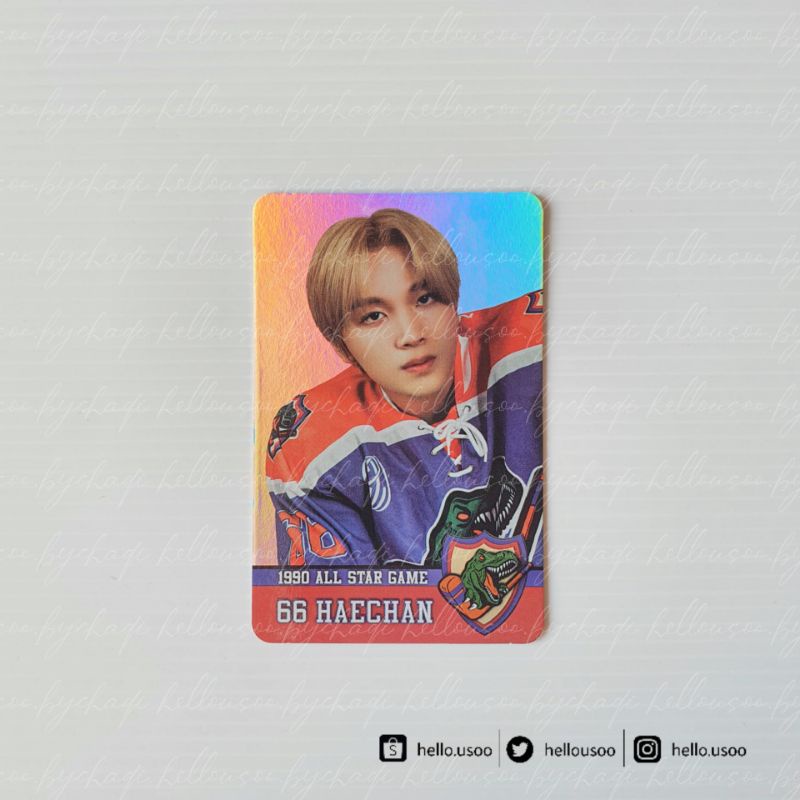 NCT 2020 - Haechan Holo Trading Card 90s
