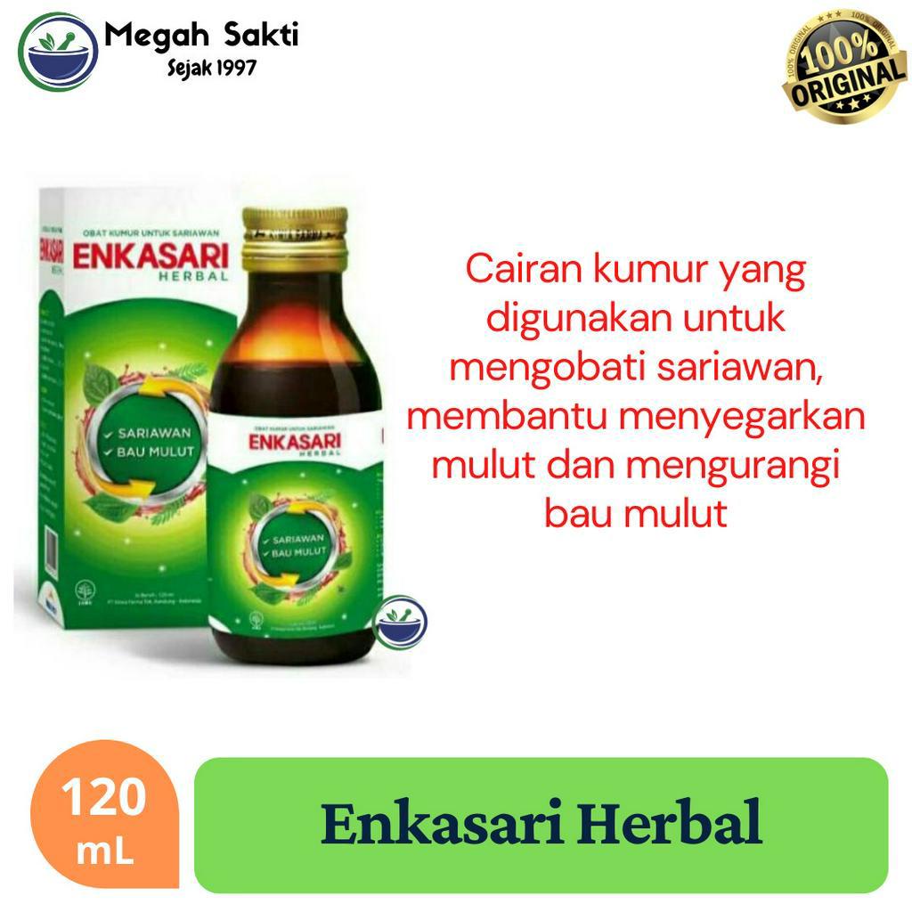 

Enkasari Herbal - Atasi Sariawan Bau Mulut dan Sakit Tenggorokan