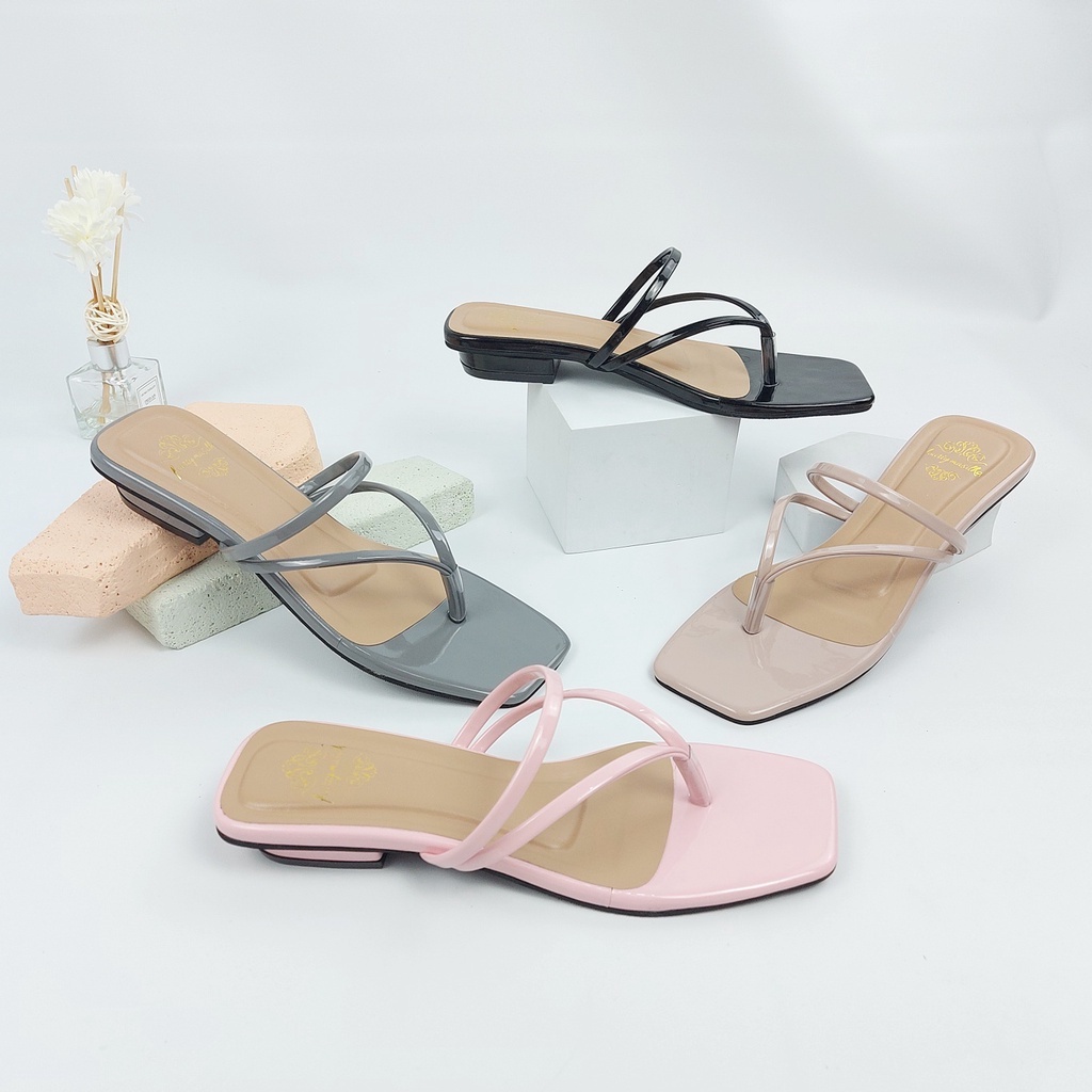 RHM Sandal Wanita Hak Tahu 3 cm JH01