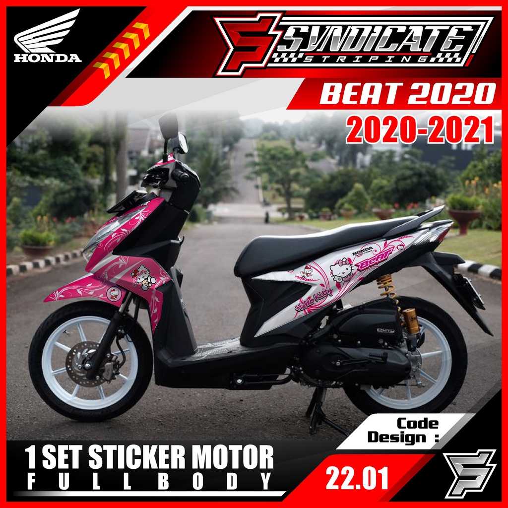 Syndicate Striping SS. 22.01 - Sticker Motor Full Body Beat 2020 Beat Street Decal Stiker Beat 2020 