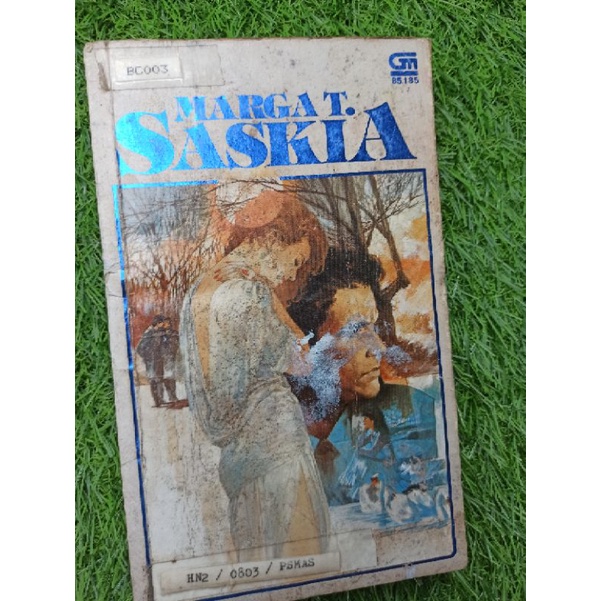 Buku Novel - Marga T - SASKIA (preloved)