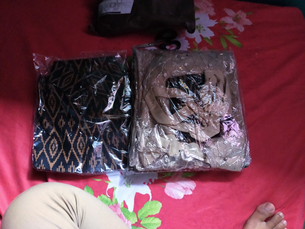 Maura Couple - Sania Ruflle Batik Couple Ori Ndoro Jowi Garansi Termurah Shopee - Modern Batik Solo