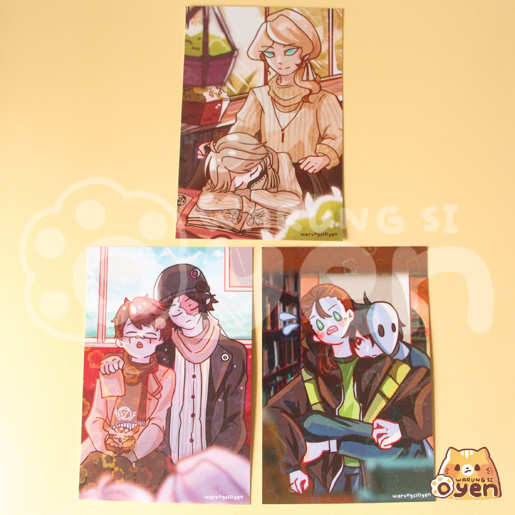 Identity V Photo Card / Art Print (Joseph Aesop, Eli Norton, Jack Naib)