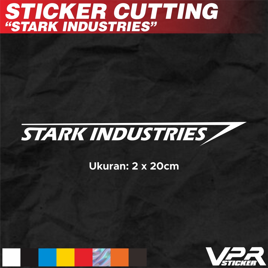 

STIKER/STICKER CUTTING STARK INDUSTRIES