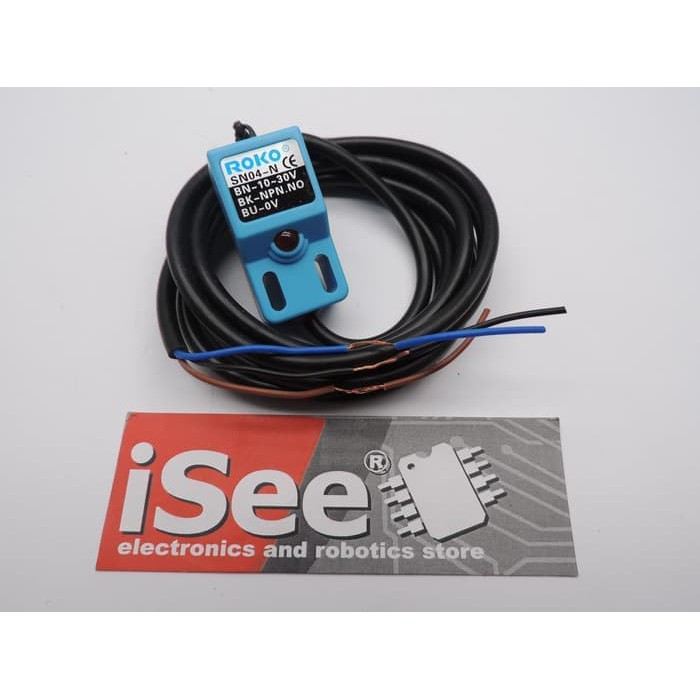 ROKO SN04-N Sensor Proximity Metal Sensor Switch Deteksi Logam NPN NO