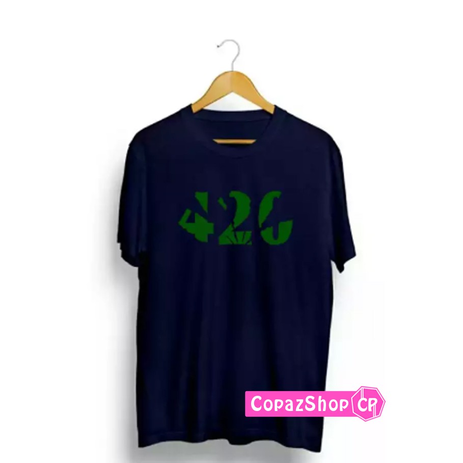 Kaos Distro 420 Go gred Hijau Premium Quality