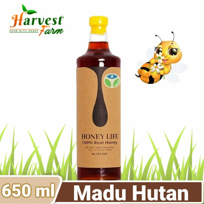 

Madu Honey Life / Raw Wild Forest Honey / Madu Hutan Murni - 650 ml