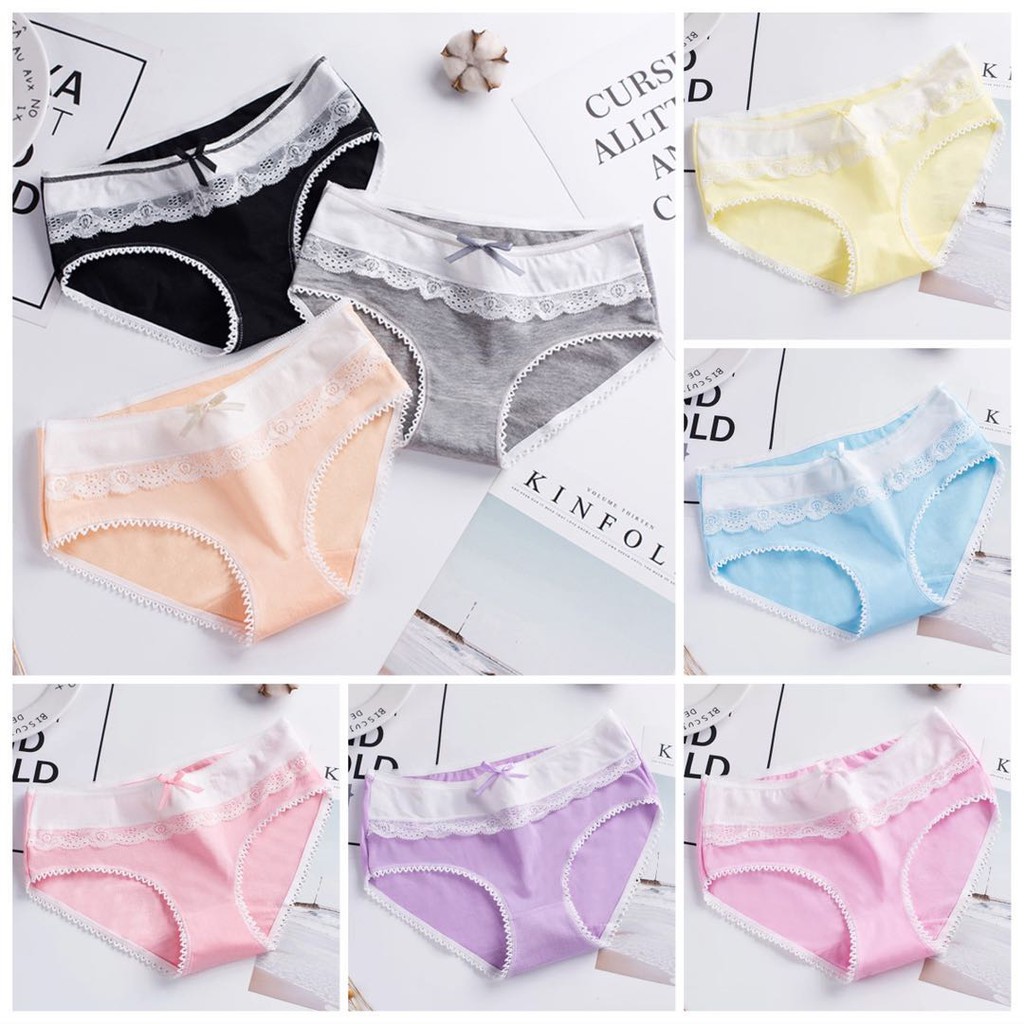 Underwear Woman Fashionss Katun Import High Quality / Celana Dalam Wanita Katun Fashion Import