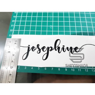 Promo Sticker Custom Name Nama Tulisan Macbook Laptop Promo Sticker Custom Name Nama Tulisan Macbook Laptop