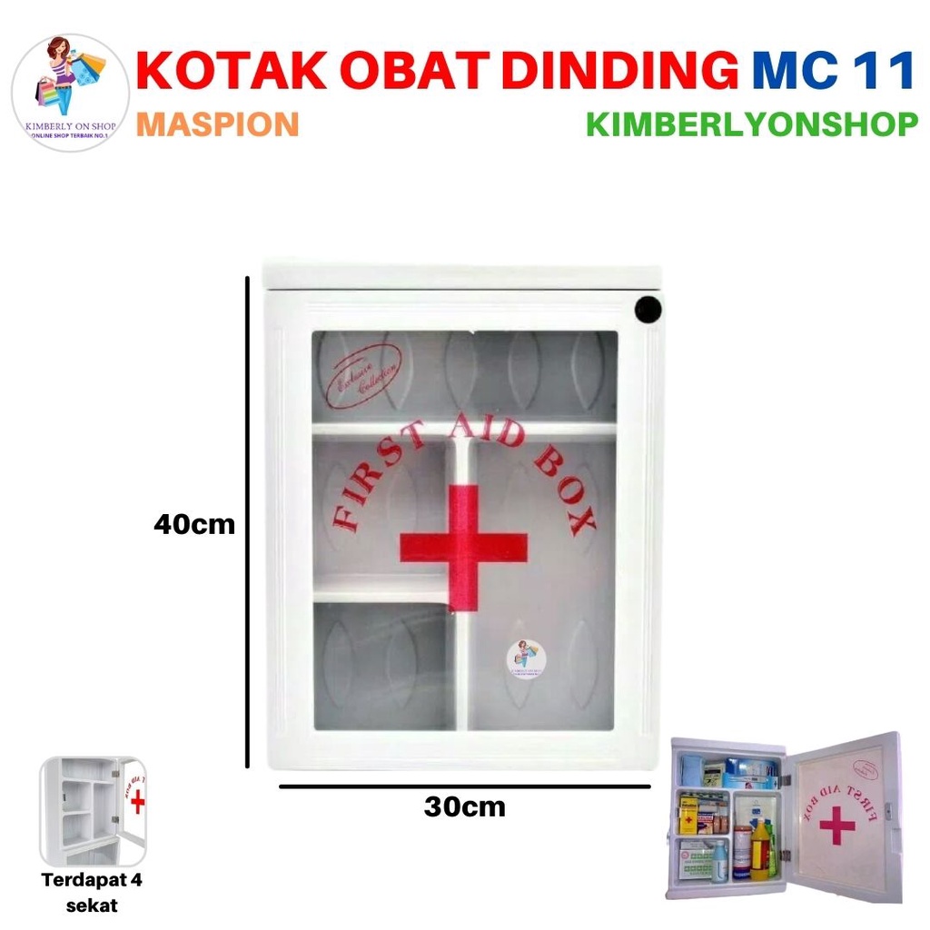 Kotak Obat P3K Dinding MC11 Maspion