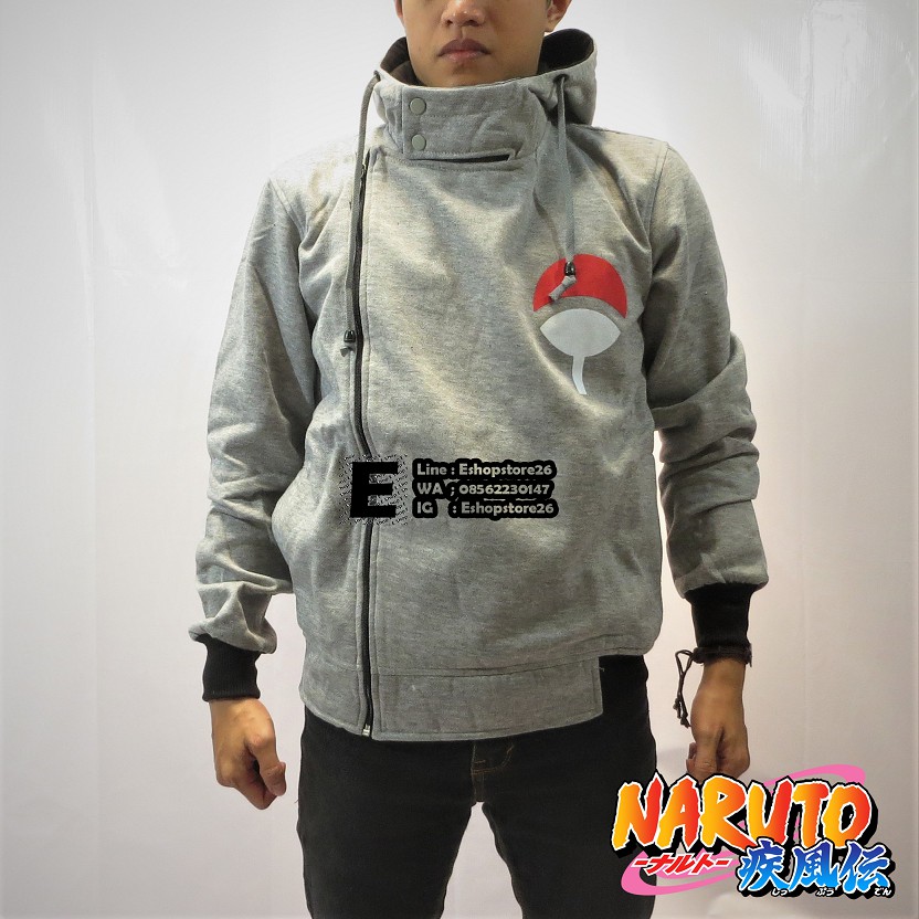 Jaket Naruto - Harakiri Naruto - Jaket Harakiri Anime Naruto Uchiha Clan 01