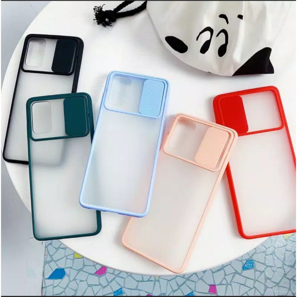 Case OPPO A5/A9 2020 Terbaru Soft Case Slider Slide Dove Macaron Sliding Camera Protection HandPhone
