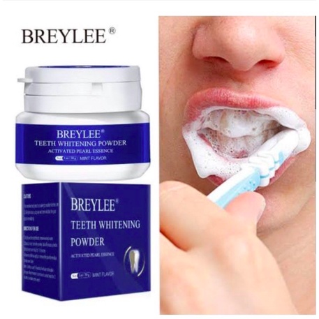 TERMURAH BREYLEE Teeth Whitening Powder odol Pemutih Gigi Dan Karang Gigi Pen Pembersih Karang Gigi Memutihkan Gigi Perawatan