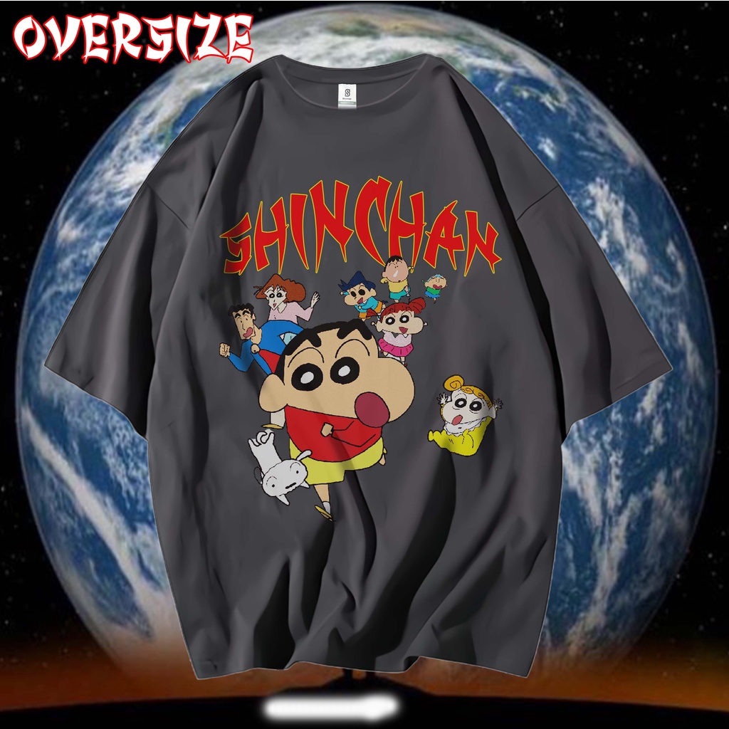 SHINCHAN KAOS ANIME OVERSIZE VINTAGE TEE